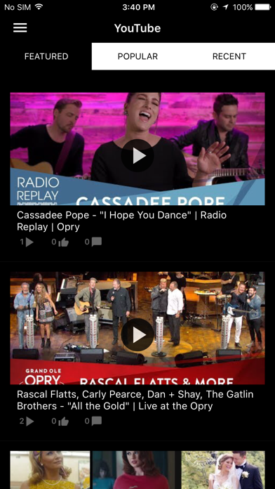 Grand Ole Opry App Screenshot 5