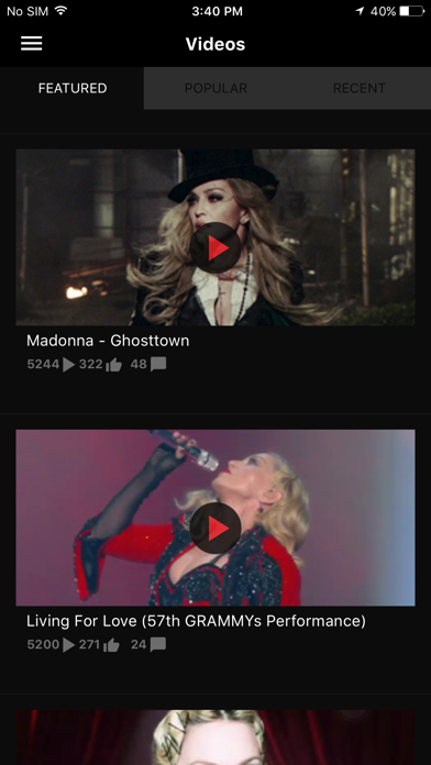 Madonna App 2