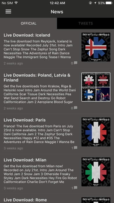 Red Hot Chili Peppers App 3