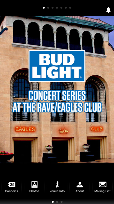 The Rave Eagles Club App Screenshot 1